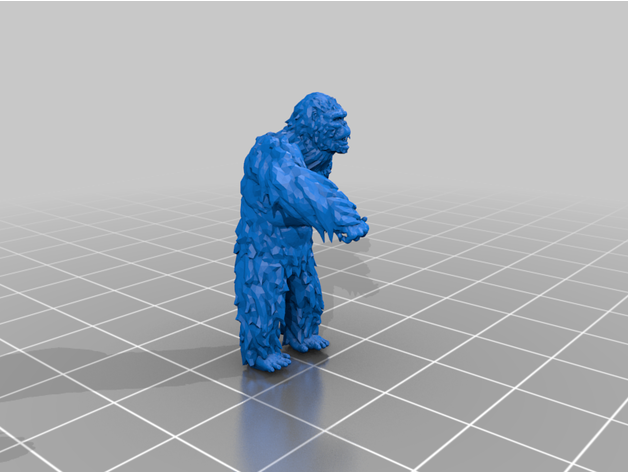 kong fresco monstro dinoking27 3D print model - Mito3D