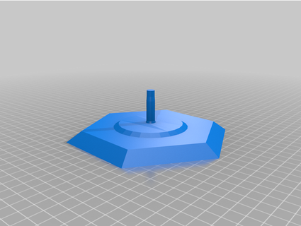 capsule holder rotating callofmarty 3d print model - Mito3D