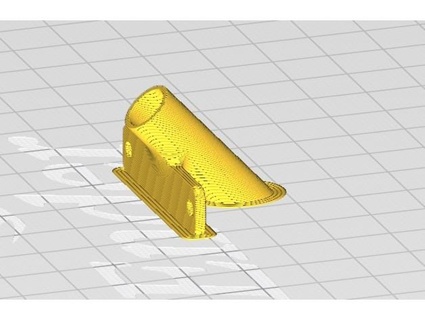 endoscope mount fang v2 duct abdurrehmanzea 3d print model - Mito3D