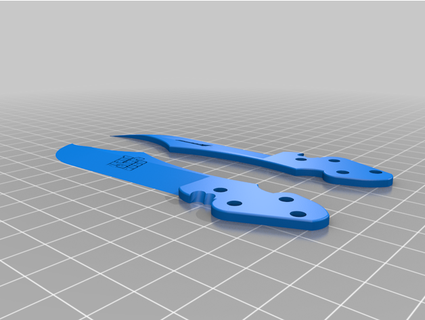 gta ilham balisong bıçak ağzı james05221v2 3d print model - Mito3D
