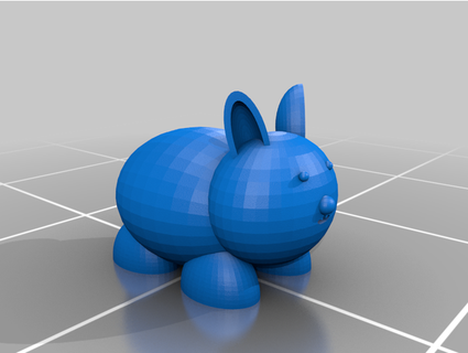 bunny piisawesome314159 3d print model - Mito3D