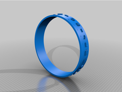 anell sensoriel Anillo para apprendre soutien gorge lle marinapasc 3d print model - Mito3D