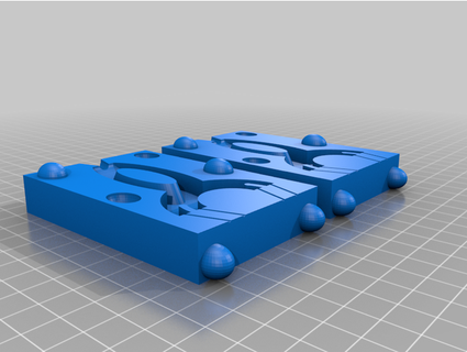 slingshot casting die chdd 3d print model - Mito3D