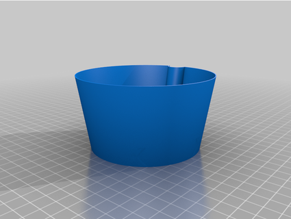 configurable self watering pot insert stephenlofgren 3d print model - Mito3D