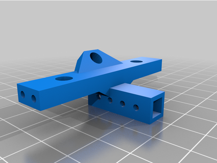 redcat everest 16 prototype chassis brace body mount tiedtomemory 3d print model - Mito3D