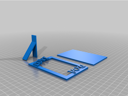 Liebe bilder Rahmen Dirksbastelbude 3d print model - Mito3D
