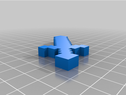 Petri sv Minecraft Bogr 3d print model - Mito3D