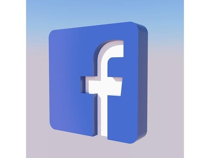 Facebook logotipo ícone frikarte3d 3d print model - Mito3D