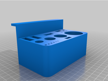 doble cara cinta caja herramientas 3dprint xyz 3d print model - Mito3D