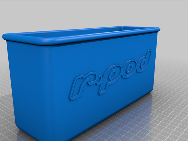 r-pod shower caddy leitnerdesigns 3D print model - Mito3D