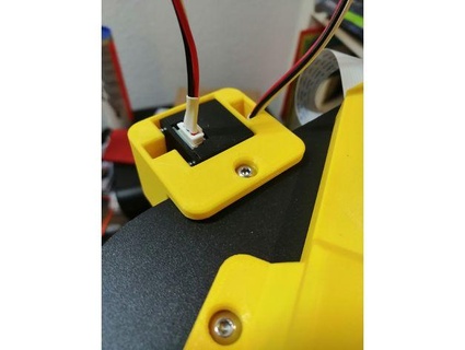flsun q5 sensor suporte montagem 3d druckbude 3d print model - Mito3D