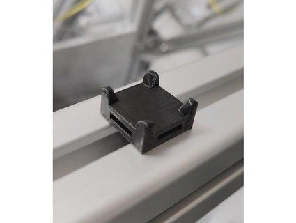 4040 40mm extrusão cabo gestão corrida grampo monte Daniel 007 3d print model - Mito3D