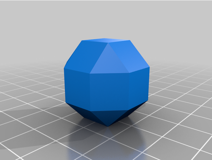 rhombicuboctahedron frans45 3d print model - Mito3D