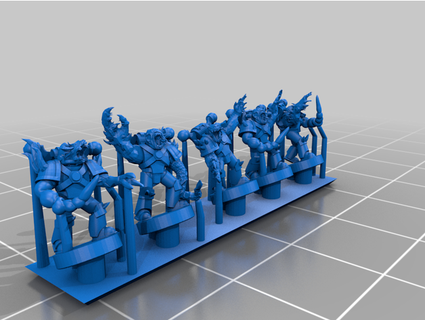 evil marines possessed epicrich 3d print model - Mito3D