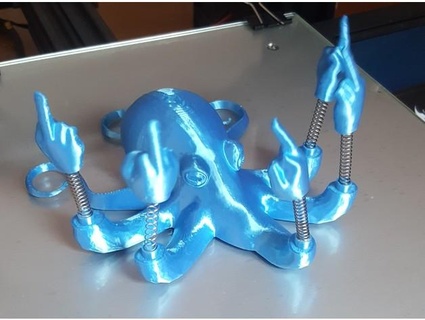 bobble octopus guyome21 3d print model - Mito3D