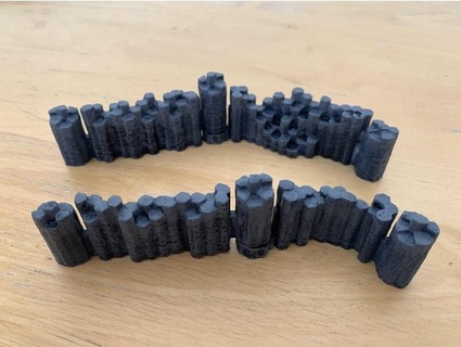 dungeonsticks v3 basalt columns acesoyster 3d print model - Mito3D