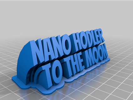 nano hodler ay vinickgold 3d print model - Mito3D