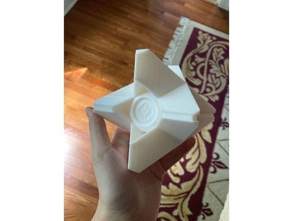 simple ghost shell soljun 3d print model - Mito3D