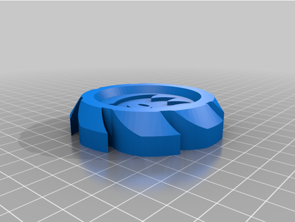 sonic coin remix fixed eye electricview 3d print model - Mito3D