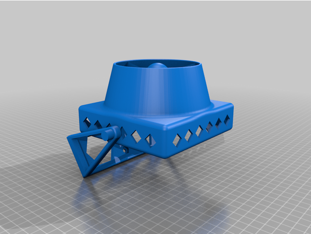 120x120x26mm desktop fan chris m44 3D print model - Mito3D
