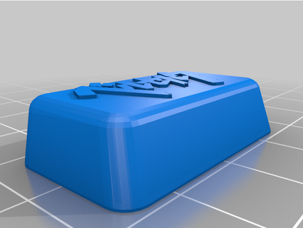 çılgın vardiya klavye tuşu kalıba 3d print model - Mito3D