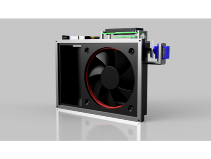 120mm fan estrattore filamento Conservazione scatola cose dve2001 3d print model - Mito3D