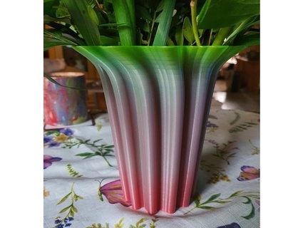 fleur vase chriswberlin 3d print model - Mito3D