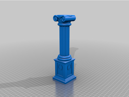roman pillar henry518 3d print model - Mito3D