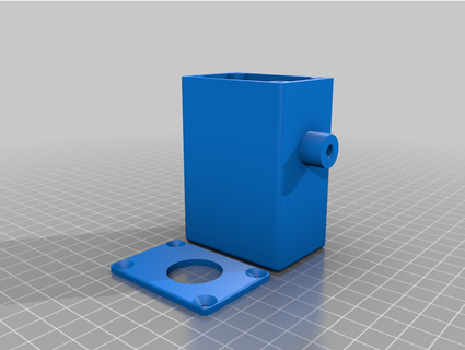 caja palanca mando v4 azafrán 3d print model - Mito3D