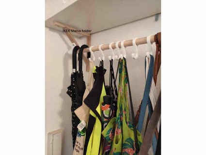 wardrobe hook - garderobe haken ledinor 3d print model - Mito3D