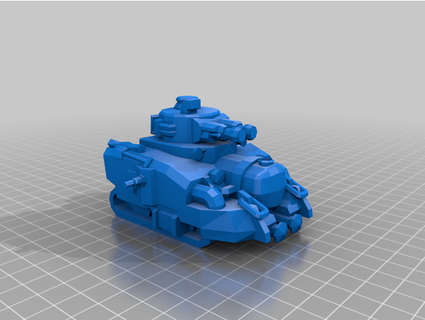 anglo heavy tank - battalion wars brettp4226 3d print model - Mito3D
