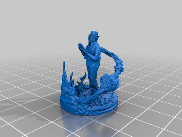 Humain sorcier voyants cabane 3D print model - Mito3D