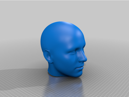 maniquí cabeza icarus1uk 3d print model - Mito3D
