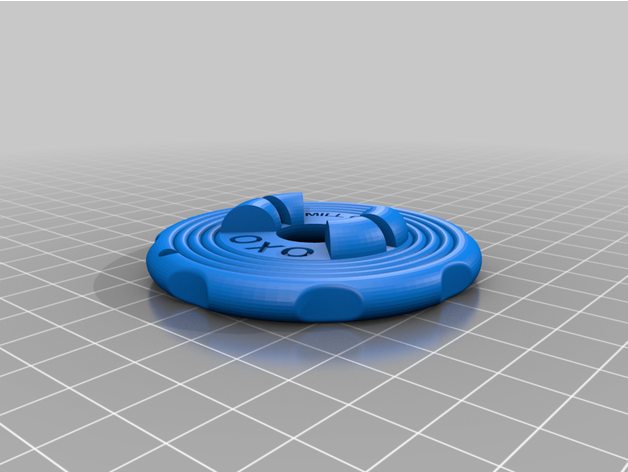 oxo mill lid opener guglex 3D print model - Mito3D