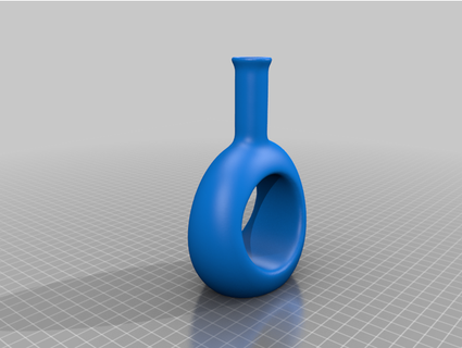 peephole vase spacelord87 3d print model - Mito3D