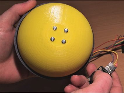 spherical actuator joint ob-3d 3d print model - Mito3D