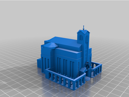chiesa aielli stazione san giuseppe fulvio26 3d print model - Mito3D