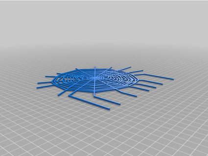 spider net cenculis 3d print model - Mito3D