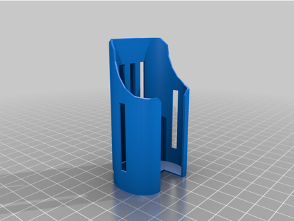 dji fpv goggle battery holder thexquad 3d print model - Mito3D