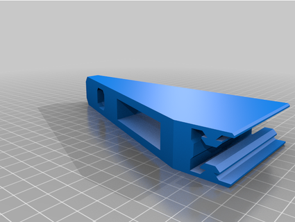 tronxy x3 bobine titulaire soutien boîte retenue 3d print model - Mito3D