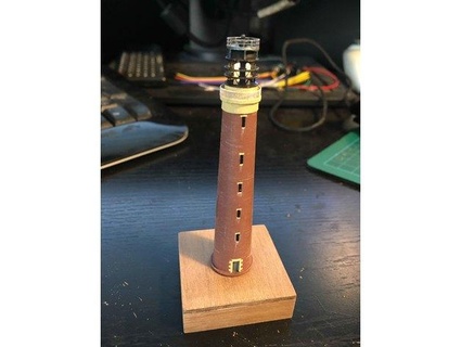 lighthouse - isle lewis scale model cpomeroy 3d print model - Mito3D