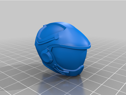 viper pilot helmet battlestar galactica ron moore variant jgderuvo 3d print model - Mito3D