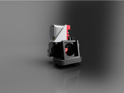 voxelab aquila bowden direct drive mount satsana mdhr 3d print model - Mito3D