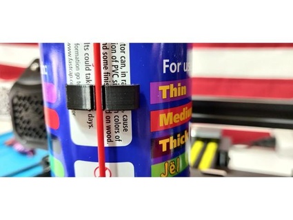 spray straw holder glue keithblack 3d print model - Mito3D