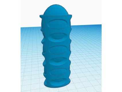 ladle handle manwe 3d print model - Mito3D