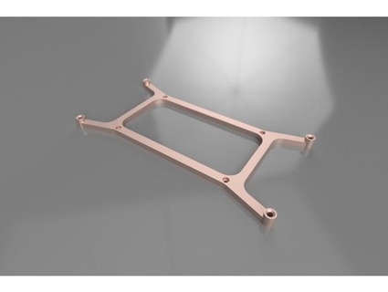 fysetc spider -din rail horizontal mount bracket voron 24 funfunboy 3d print model - Mito3D