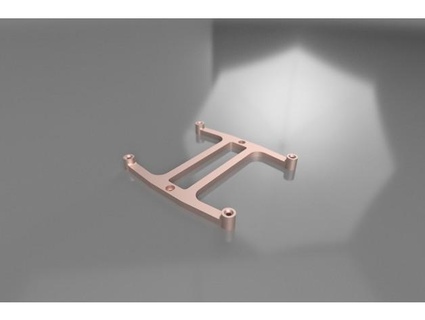 raspberry pi -din rail horizontal mount bracket voron 24 funfunboy 3d print model - Mito3D