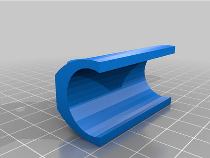 microphone clamp 22mm drsutto 3d print model - Mito3D