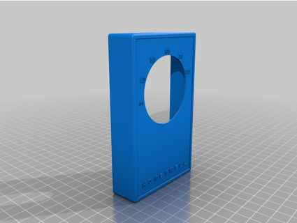 thermostat cover entomophile 3d print model - Mito3D