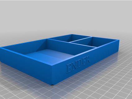 storage tray da17 3d print model - Mito3D